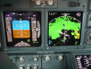 Aircraft weather radar display Aircraft weather radar display