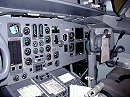 Fokker 50 aircraft cockpit