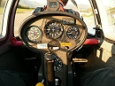 Glider Plane Cockpit