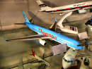 Thomson Boeing 767 toy model plane